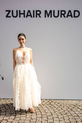 PFW - Zuhair Murad Photocall Heart Evangelista attends Zuhair Murad Haute couture Fall Winter 2023 2024 show at Hotel Potocki, as part of Paris Fashion Week in Paris, France on July 5, 2023. Photo by Ammar Abd Rabbo ABACAPRESS.COM Paris France Copyright: xAbdxRabboxAmmar ABACAx 859717_007 AbdxRabboxAmmar ABACAx 859717_007