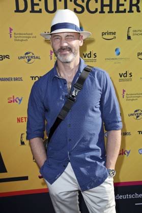 Alexander Doering bei der Verleihung des Deutschen Synchronpreises 2023 im Tipi am Kanzleramt. Berlin, 07.07.2023