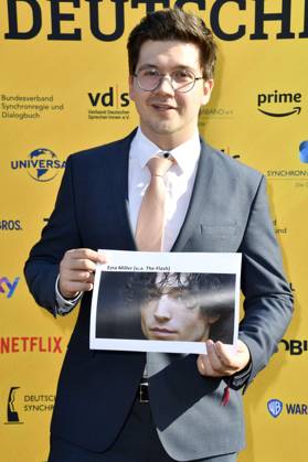 Patrick Baehr bei der Verleihung des Deutschen Synchronpreises 2023 im Tipi am Kanzleramt. Berlin, 07.07.2023