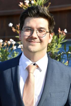 Patrick Baehr bei der Verleihung des Deutschen Synchronpreises 2023 im Tipi am Kanzleramt. Berlin, 07.07.2023