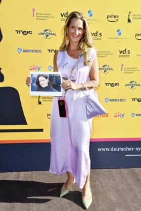 Dascha Lehmann bei der Verleihung des Deutschen Synchronpreises 2023 im Tipi am Kanzleramt. Berlin, 07.07.2023