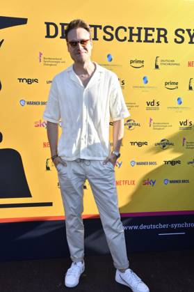 Max Felder bei der Verleihung des Deutschen Synchronpreises 2023 im Tipi am Kanzleramt. Berlin, 07.07.2023