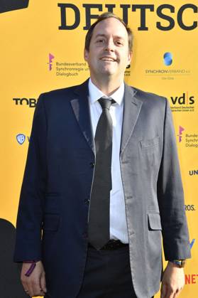 Marius Claren bei der Verleihung des Deutschen Synchronpreises 2023 im Tipi am Kanzleramt. Berlin, 07.07.2023