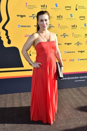 Sarah Tkotsch bei der Verleihung des Deutschen Synchronpreises 2023 im Tipi am Kanzleramt. Berlin, 07.07.2023