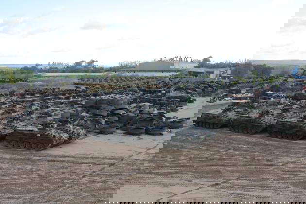 R�stungskonversion in Rockensu�ra. 14.04.2014, EU, DEU, Deutschland, Thueringen,