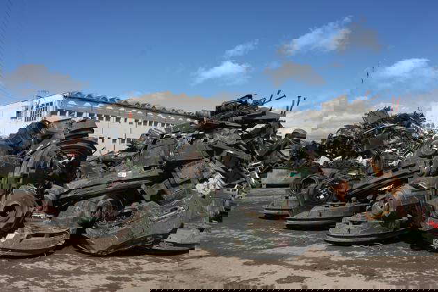 R�stungskonversion in Rockensu�ra. 14.04.2014, EU, DEU, Deutschland, Thueringen,