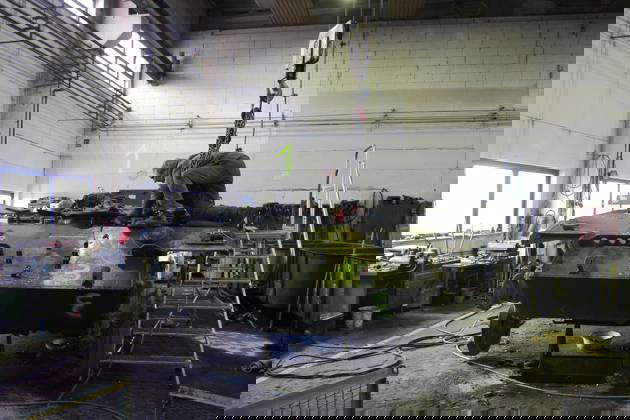 R�stungskonversion in Rockensu�ra. 14.04.2014, EU, DEU, Deutschland, Thueringen,