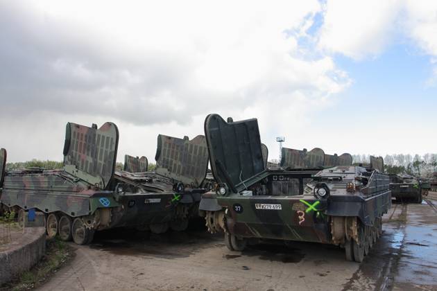 R�stungskonversion in Rockensu�ra. 14.04.2014, EU, DEU, Deutschland, Thueringen,