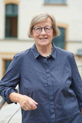 Die Welthungerhilfe stellt am 13.07.2023 in Berlin ihren Jahresbericht 2022 vor. Im Bild: Marlehn Thieme, Praesidentin Welthungerhilfe. (Siehe epd-Meldung vom 13.07.2023) EDITORIAL USE ONLY