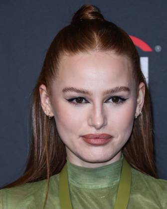 PaleyFest LA - The CW s Riverdale American actress Madelaine Petsch arrives at the 2022 PaleyFest LA - The CW s Riverdale held at the Dolby Theatre on April 9, 2022 in Hollywood, Los Angeles, CA, USA. Photo by Xavier Collin Image Press Agency ABACAPRESS.COM Los Angeles CA United States Copyright: xCollinxXavier ImagexPressxAgencyxABACAx 805659_051 CollinxXavier ImagexPressxAgencyxABACAx 805659_051