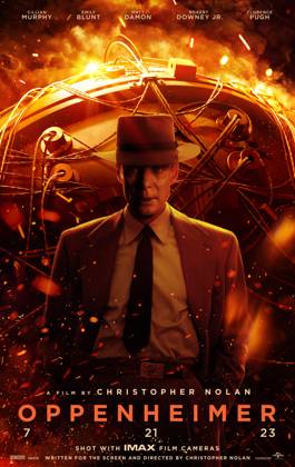 Poster, Oppenheimer (2023). Photo credit: Universal Pictures Copyright: xx 34557-003THA The Hollywood Archive