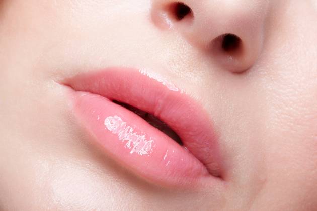 Closeup macro portrait of female part of face. Human woman lips with day beauty makeup Human mouth and nose. Closeup macro portrait of female part of face. Woman lips with day beauty makeup. ,model released, Symbolfoto Copyright: xZoonar.com SergxZastavkinx(SergeyxPristyazhnyuk)x 20468040 ,model released, Symbolfoto ,property released