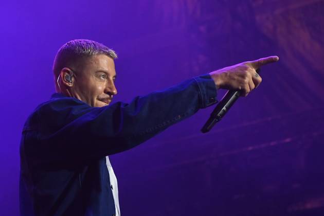 American rapper Macklemore performs within the music festival Colours of Ostrava, Lower Vitkovice compound, Ostrava, Czech Republic, July 22, 2023. (CTKxPhoto JaroslavxOzana) CTKPhotoP2023072206222  CTKPhotoP2023072206222
