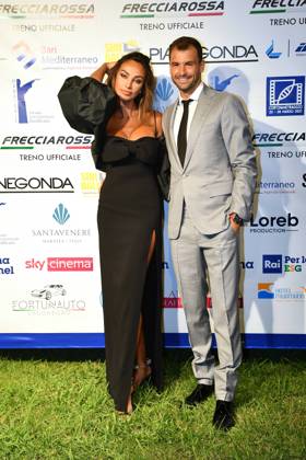 Maratea : Basilicata Marateale International Prize . In the photo : Madalina Ghenea and Grigor Dimitrov  Copyright: xMaurizioxD Avanzox xipa-agency.nx xMaurizioxDxAvanzox IPA_IPA39411318