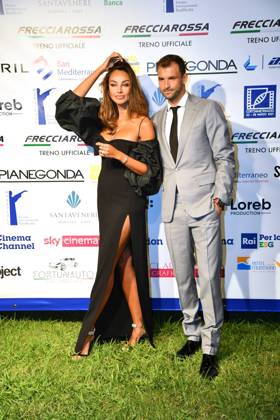 Maratea : Basilicata Marateale International Prize . In the photo : Madalina Ghenea and Grigor Dimitrov  Copyright: xMaurizioxD Avanzox xipa-agency.nx xMaurizioxDxAvanzox IPA_IPA39411339