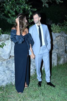 Maratea : Basilicata Marateale International Prize . In the photo : Madalina Ghenea and Grigor Dimitrov  Copyright: xMaurizioxD Avanzox xipa-agency.nx xMaurizioxDxAvanzox IPA_IPA39411345