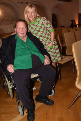 Ottfried Simone Fischer Schauspieler Muenchen 25.07.2023 Marienplatz Altes Rathaus Dieter-Hildebrandt-Preis 2023 Verleihung . Muenchen