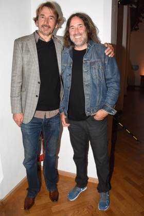 Arnd Schimkat Schauspieler Roland Hefter Stadtrat Musiker Saenger Muenchen 25.07.2023 Marienplatz Altes Rathaus Dieter-Hildebrandt-Preis 2023 Verleihung . Muenchen