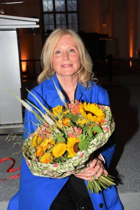 Maren Kroymann Schauspielerin Kabarettistin reistraegerin Muenchen 25.07.2023 Marienplatz Altes Rathaus Dieter-Hildebrandt-Preis 2023 Verleihung . Muenchen