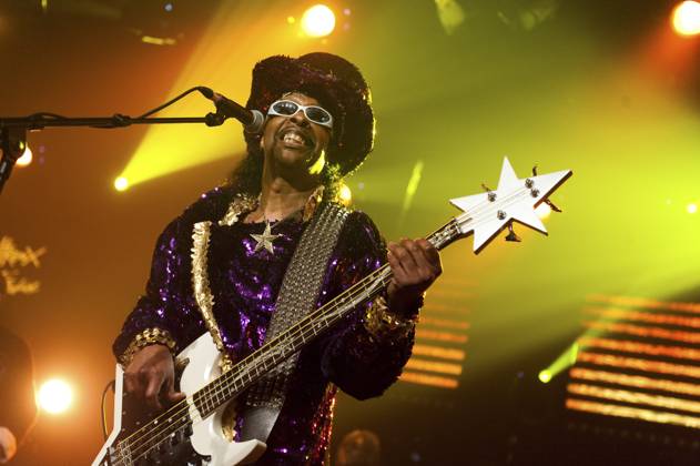 Bootsy Collins performs at the Montreux Jazz Festival Bootsy Collins performs at the Montreux Jazz Festival in Montreux, Switzerland on July 16, 2011. Photo by Loona ABACAPRESS.COM Montreux Switzerland  Copyright: xLoona Abacax 283131_005 Loona Abacax 283131_005 