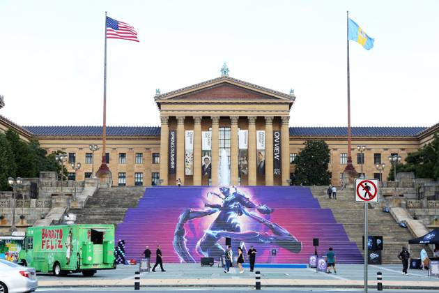 Entertainment Bilder des Tages PHILADELPHIA, PA: AUGUST 15: Warner Bros. Pictures, DC Comics and Philadelphia Film Society Present the Blue Beetle Hero Award for service to the Philadelphia community to The Block Gives Back at Philadelphia Museum of Art in Philadelphia, Pennsylvania on August 15, 2023. Copyright: xStarxShooterx