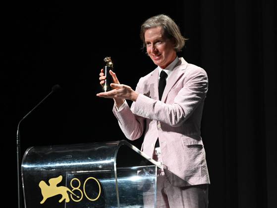 Venice, 80th Venice Film Festival 2023 . Day 3 - Cartier Glory to the Filmmaker 2023 Award Venice, 80th Venice Film Festival 2023 . Day 3 - Cartier Glory to the Filmaker Award 2023. In the photo Wes Anderson Venice -  Copyright: xIPA ABACAx BRIPA20230901_707 IPA ABACAx BRIPA20230901_707