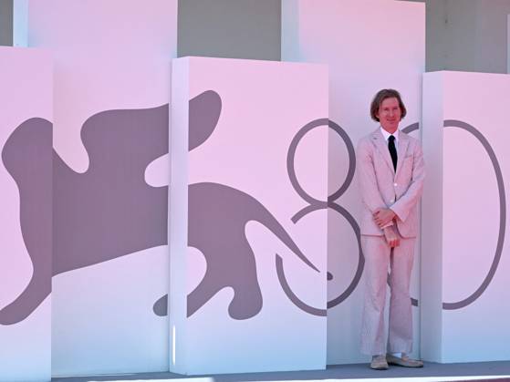Venice, 80th Venice Film Festival 2023. Day 3 - Cartier Glory to the Filmaker Award 2023 Venice, 80th Venice Film Festival 2023. Day 3 - Cartier Glory to the Filmaker Award 2023. In the photo Wes Anderson Venice -  Copyright: xIPA ABACAx BRIPA20230901_718 IPA ABACAx BRIPA20230901_718