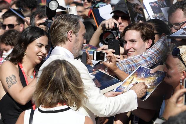 Mads Mikkelsen bei der Premiere des Kinofilms Bastarden The Promised Land auf der Biennale di Venezia 2023 80. Internationale Filmfestspiele von Venedig im Palazzo del Cinema. Venedig, 01.09.2023