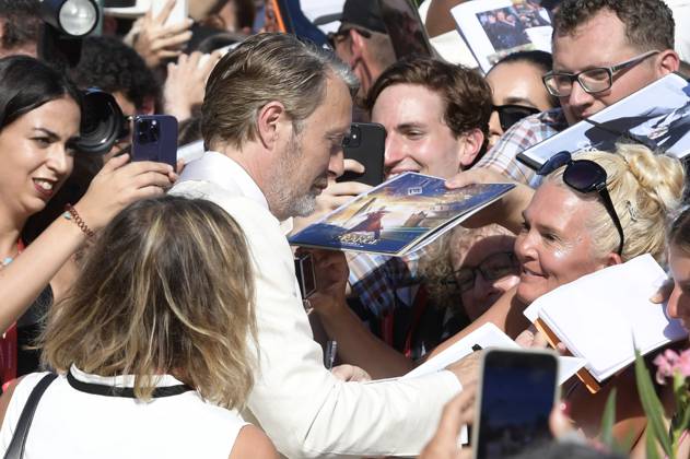 Mads Mikkelsen bei der Premiere des Kinofilms Bastarden The Promised Land auf der Biennale di Venezia 2023 80. Internationale Filmfestspiele von Venedig im Palazzo del Cinema. Venedig, 01.09.2023