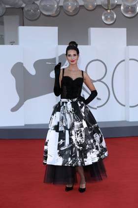 80th Venice Film Festival 2023, Red carpet Kineo Award . Pictured: Kristy Sparow  Copyright: xAlbertoxTerenghix xipa-agency.nex xPoolxPhotoxEventsx02x IPA_IPA40021045