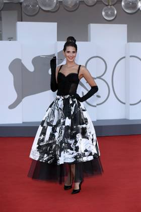 80th Venice Film Festival 2023, Red carpet Kineo Award . Pictured: Kristy Sparow  Copyright: xAlbertoxTerenghix xipa-agency.nex xPoolxPhotoxEventsx02x IPA_IPA40021047