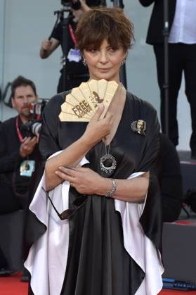 Laura Morante bei der Verleihung des Kineo Award 2023 auf der Biennale di Venezia 2023 80. Internationale Filmfestspiele von Venedig im Palazzo del Cinema. Venedig, 02.09.2023