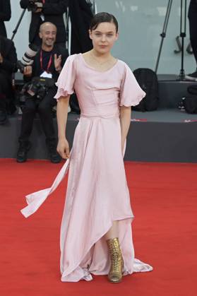 September 2, 2023, Venice Lido, Italy: Sara Ciocca attends the red carpet of Premio Kineo at 80 Venice Film Festival at Palazzo del Cinema. Venice Lido Italy - ZUMAs197 20230902_aaa_s197_289 Copyright: xMarioxCartellix