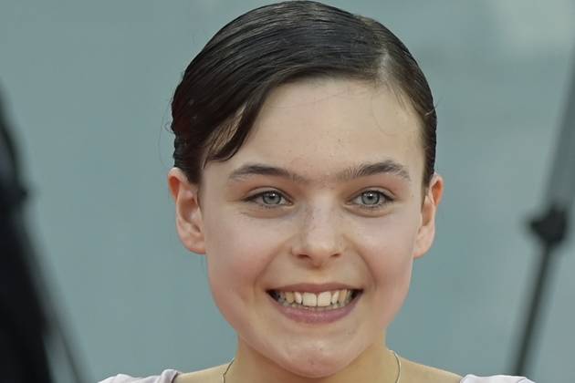 September 2, 2023, Venice Lido, Italy: Sara Ciocca attends the red carpet of Premio Kineo at 80 Venice Film Festival at Palazzo del Cinema. Venice Lido Italy - ZUMAs197 20230902_aaa_s197_298 Copyright: xMarioxCartellix