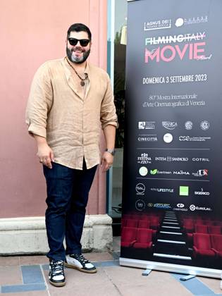 Venice - Filming Italy Movie Photocall Salvatore Esposito at Filming Italy Movie photocall during 80th Venice Film Festival on September 3, 2023 in Venice, Italy. Photo by Manuele Mangiarotti IPA ABACAPRESS.COM Venice Italy  Copyright: xMangiarottixManuele IPA ABACAx 866148_015 MangiarottixManuele IPA ABACAx 866148_015