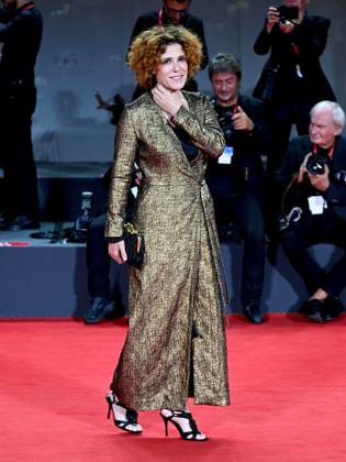 Venice, 80th Venice Film Festival 2023 - Evening 5 - red carpet Filming Italy. In the photo Cecilia Dazzi  Copyright: xManuelexMangiarottix xipa-agencyx xPoolxPhotoxEventsx02x IPA_IPA40044917