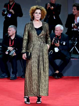Venice, 80th Venice Film Festival 2023 - Evening 5 - red carpet Filming Italy. In the photo Cecilia Dazzi  Copyright: xManuelexMangiarottix xipa-agencyx xPoolxPhotoxEventsx02x IPA_IPA40044921
