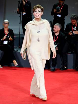 Venice, 80th Venice Film Festival 2023 - Evening 5 - red carpet Filming Italy. In the photo Edwige Fenech  Copyright: xManuelexMangiarottix xipa-agencyx xPoolxPhotoxEventsx02x IPA_IPA40044926