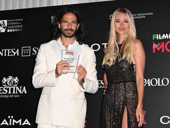 80th Venice Film Festival 2023, Filming Italy Best Movie Award 2023 Pictured: Martina Stella, Marco Bocci  Copyright: xManuelexMangiarottix xipa-agencyx xPoolxPhotoxEventsx02x IPA_IPA40047988