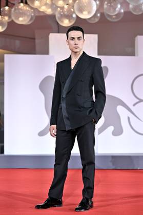 Venice Film Festival, Filming Italy Best Movie Award. Italy 03 Sep 2023 Matteo Paolillo , during red carpet of the Filming Italy Best Movie Award. 80th Venice Film Festival, Italy on September 03, 2023., Credit:Maria Laura Antonelli Avalon Italy, Venice  Copyright: xMariaxLauraxAntonellix xAvalonx 0802831098