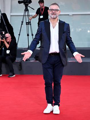 Venice, 80th Venice Film Festival 2023 - evening 6 - red carpet DIVA AND WOMAN - In the photo: Fortunato Cerlino  Copyright: xSimonexComix xipa-agency.netx xPoolxPhotoxEventsx02x IPA_IPA40066859