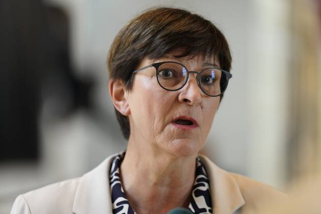 Sitzung des Deutschen Bundestags, Saskia Esken, Parteivorsitzende, SPD Sitzung des Deutschen Bundestags, Saskia Esken, Parteivorsitzende, SPD Berlin Berlin GER