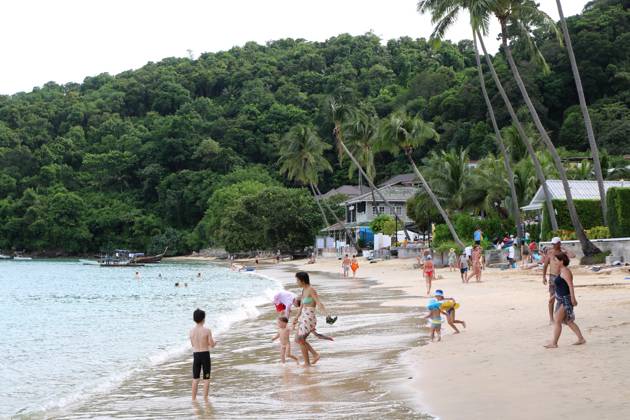 Thailand. Phuket. Thailand. Phuket. Cape Panwa, Ao Yong Long beach area. The situation in Thailand. Warm Sea, Halong Bay, Andaman Sea, Indian Ocean. MaksimxKonstantinov