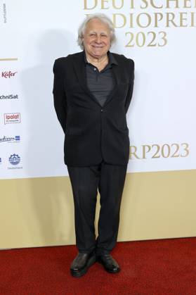 Peter Urban bei der Verleihung des Deutschen Radiopreises 2023 im Musical Theater Neue Flora. Hamburg, 07.09.2023