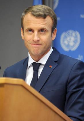 French President Emmanuel Macron speaking at the United Nations in New York French President Emmanuel Macron speaking at the United Nations in New York, Credit:Dennis Van Tine Avalon Copyright: xDennisxVanxTinex xAvalonx 0509335925