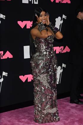September 12, 2023, Newark, NJ, USA: Cardi B attends the 2023 MTV Video Music Awards at Prudential Center on September 12, 2023 in Newark, New Jersey. Newark USA - ZUMAs181 20230912_zea_s181_251 Copyright: xJeremyxSmithx