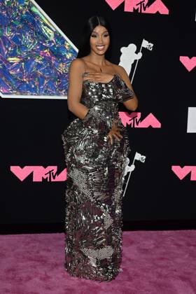 September 12, 2023, Newark, NJ, USA: Cardi B attends the 2023 MTV Video Music Awards at Prudential Center on September 12, 2023 in Newark, New Jersey. Newark USA - ZUMAs181 20230912_zea_s181_257 Copyright: xJeremyxSmithx