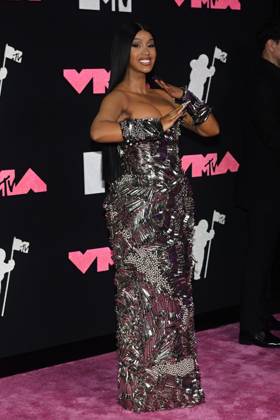 September 12, 2023, Newark, NJ, USA: Cardi B attends the 2023 MTV Video Music Awards at Prudential Center on September 12, 2023 in Newark, New Jersey. Newark USA - ZUMAs181 20230912_zea_s181_252 Copyright: xJeremyxSmithx