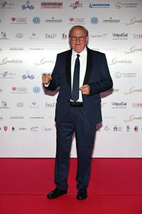 Milan, Gentleman Award 2023 - in the photo Massimo Boldi  Copyright: xSimonexComix xipa-agency.netx xComi Terenghix IPA_IPA40279472