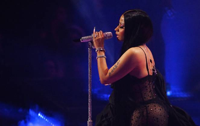 Nicki Minaj performs onstage during the 2023 MTV Video Music Awards at Prudential Center on September 12, 2023 in Newark, New Jersey. Photo: Jeremy Smith imageSPACE MediaPunch Copyright: ximageSPACEx